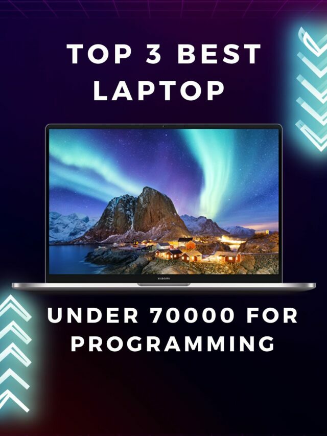Best laptop under 70000 for programming